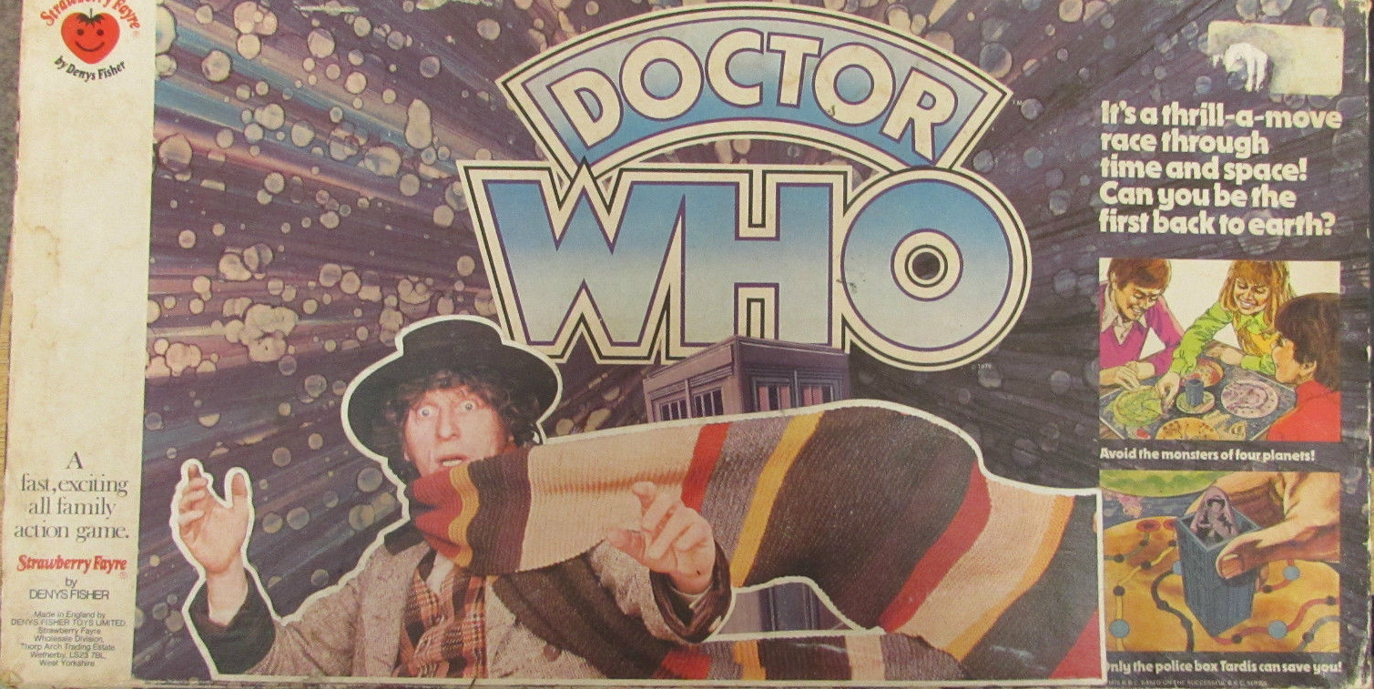 Doctor Who board game by Denys Fisher.