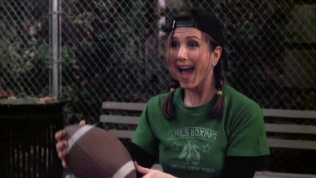 Jennifer Aniston in Friends - The One With The Football (NBC, 1996).