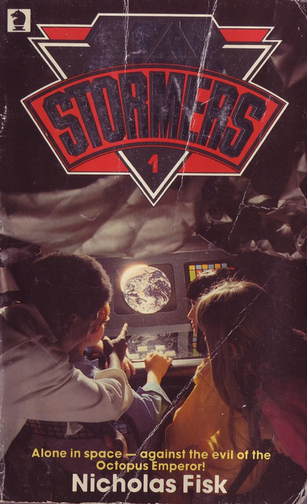Starstormers by Nicholas Fisk (Knight Books, 1980).