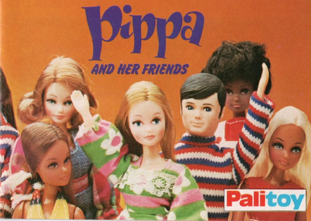 Pippa Dolls  - listen to Georgy Jamieson and Tim Worthington talking about it in Looks Unfamiliar.