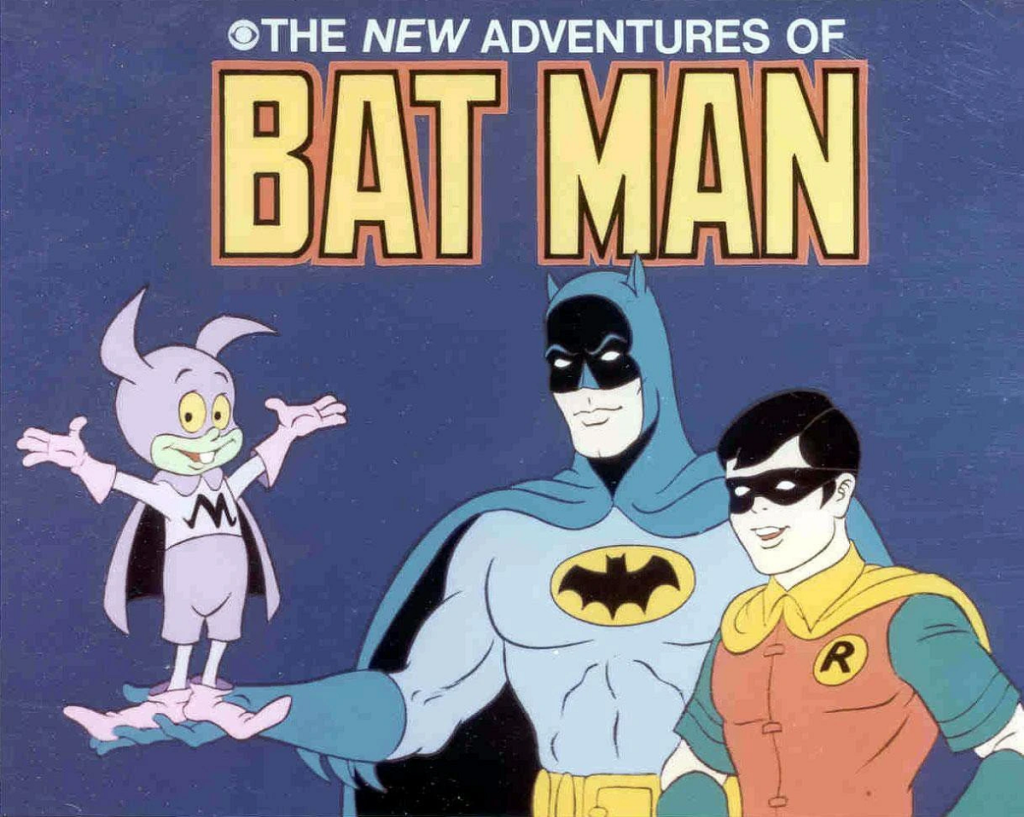 The New Adventures Of Bat Man (Filmation, 1977).